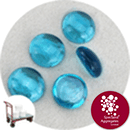 Glass Nuggets - Turquoise Blue - Click & Collect